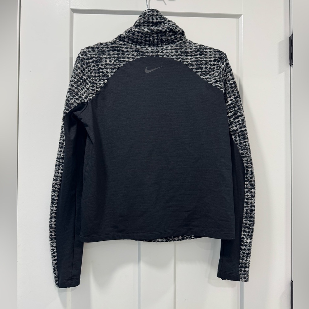 Nike Pro Hyperwarm Top Long Sleeve Brushed Training Shirt size large - Picture 7 of 8